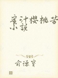 蜜汁樱桃苦咖啡小说