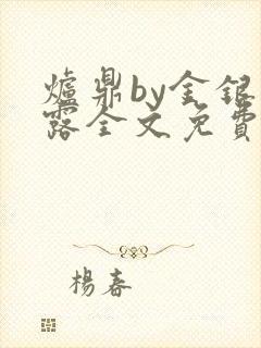 炉鼎by金银花露全文免费阅读笔趣阁