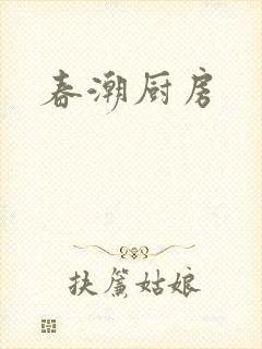 春潮厨房封面