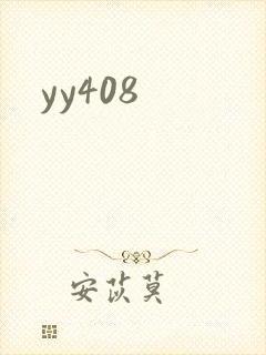 yy408封面