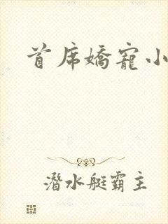 首席娇宠小情人