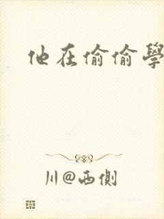 他在偷偷学习啦