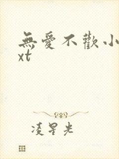 无爱不欢小说txt