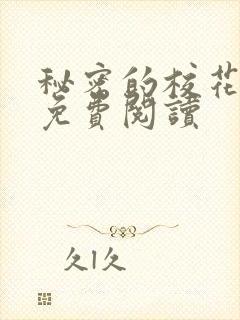 秘密的校花小说免费阅读封面