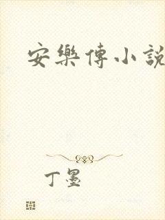 安乐传小说封面