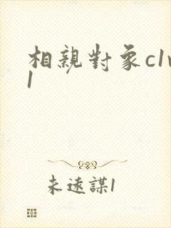 相亲对象c1v1