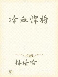 冷血悍将封面
