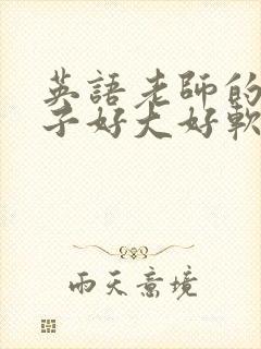 英语老师的小兔子好大好软水