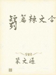 短篇辣文合集系列封面
