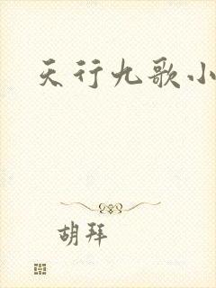 天行九歌小说