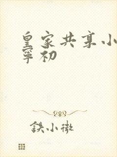 皇家共享小公主宁初