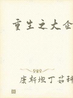 重生之大企业家