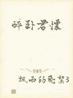醉卧君怀
