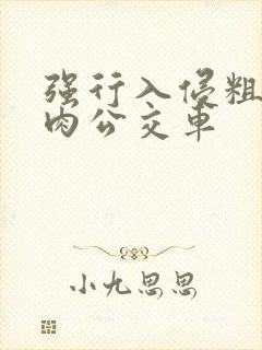 强行入侵粗暴h肉公交车封面