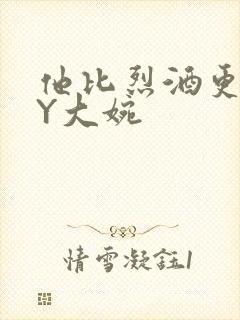 他比烈酒更撩BY大婉