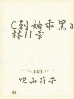 C到她乖黑暗森林11章封面