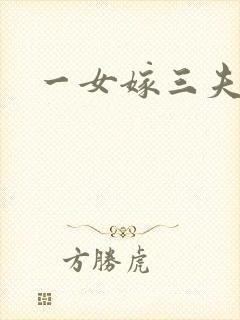 一女嫁三夫封面