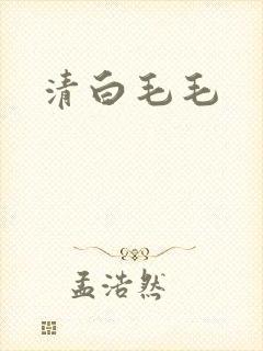 清白毛毛