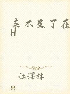来不及了在车CH