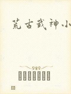 荒古武神小说封面