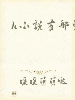 h小说有哪些