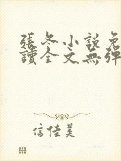 张冬小说免费阅读全文无弹窗