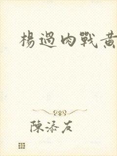 杨过肉战黄蓉
