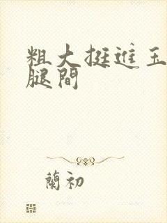 粗大挺进玉芬双腿间