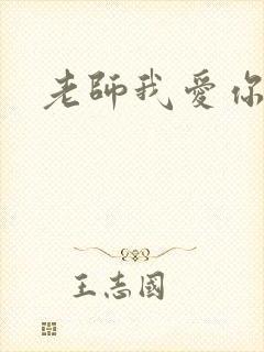 老师我爱你封面
