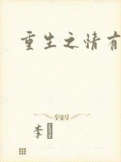 重生之情有独钟