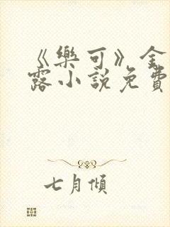《乐可》金银花露小说免费在线阅读封面