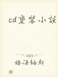 cd变装小说封面