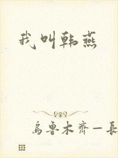 我叫韩燕