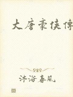 大唐豪侠传