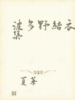 波多野结衣作品集封面