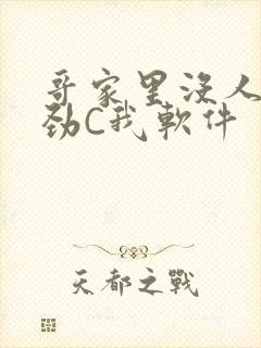 哥家里没人使点劲C我软件