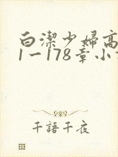 白洁少妇高义第1一178章小说