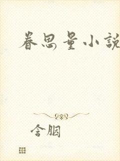 眷思量小说