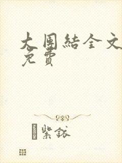 大团结全文阅读免费封面
