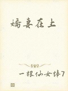 娇妻在上封面