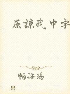 原谅我中字