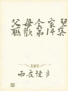 父母全家儿女大联欢第14集