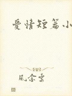 爱情短篇小说