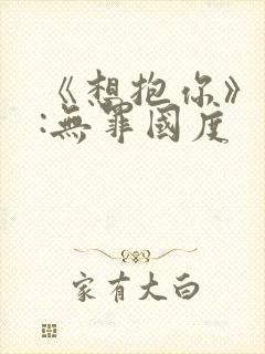 《想抱你》作者:无罪国度
