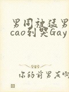 男同被猛男房东cao到哭Gay封面