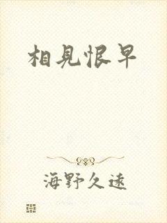 相见恨早