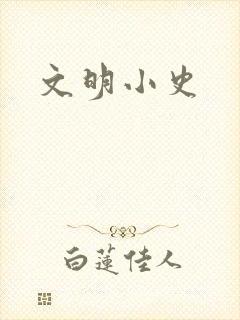 文明小史封面