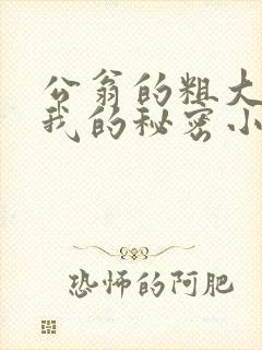 公翁的粗大放进我的秘密小说