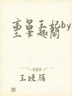 高昌王妃by黛玉笔趣阁