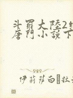 斗罗大陆2绝世唐门小说下载封面